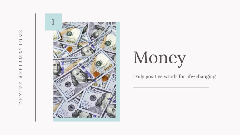 money affirmations