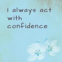 Positive self esteem affirmations