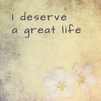 Positive affirmations about self-esteem